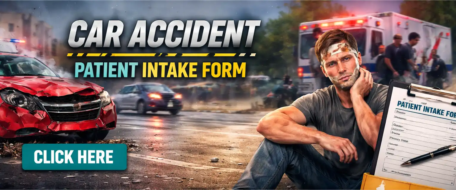 car accident banner